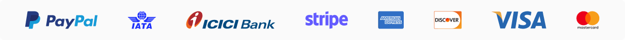 Accepted payment methods