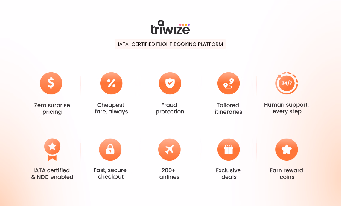 Triwize flight booking platform benefits