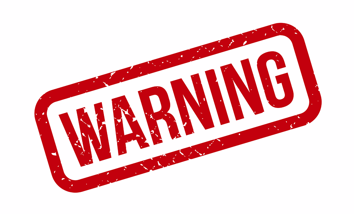 Summer travel warning