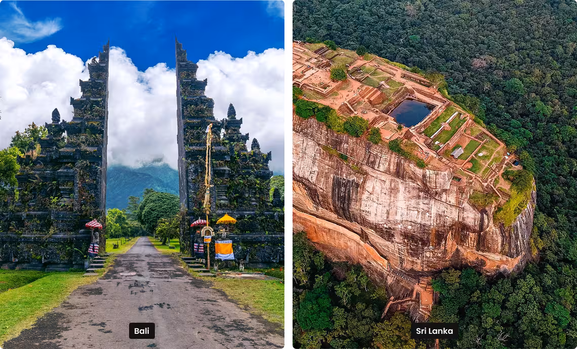 Bali vs Sri Lanka