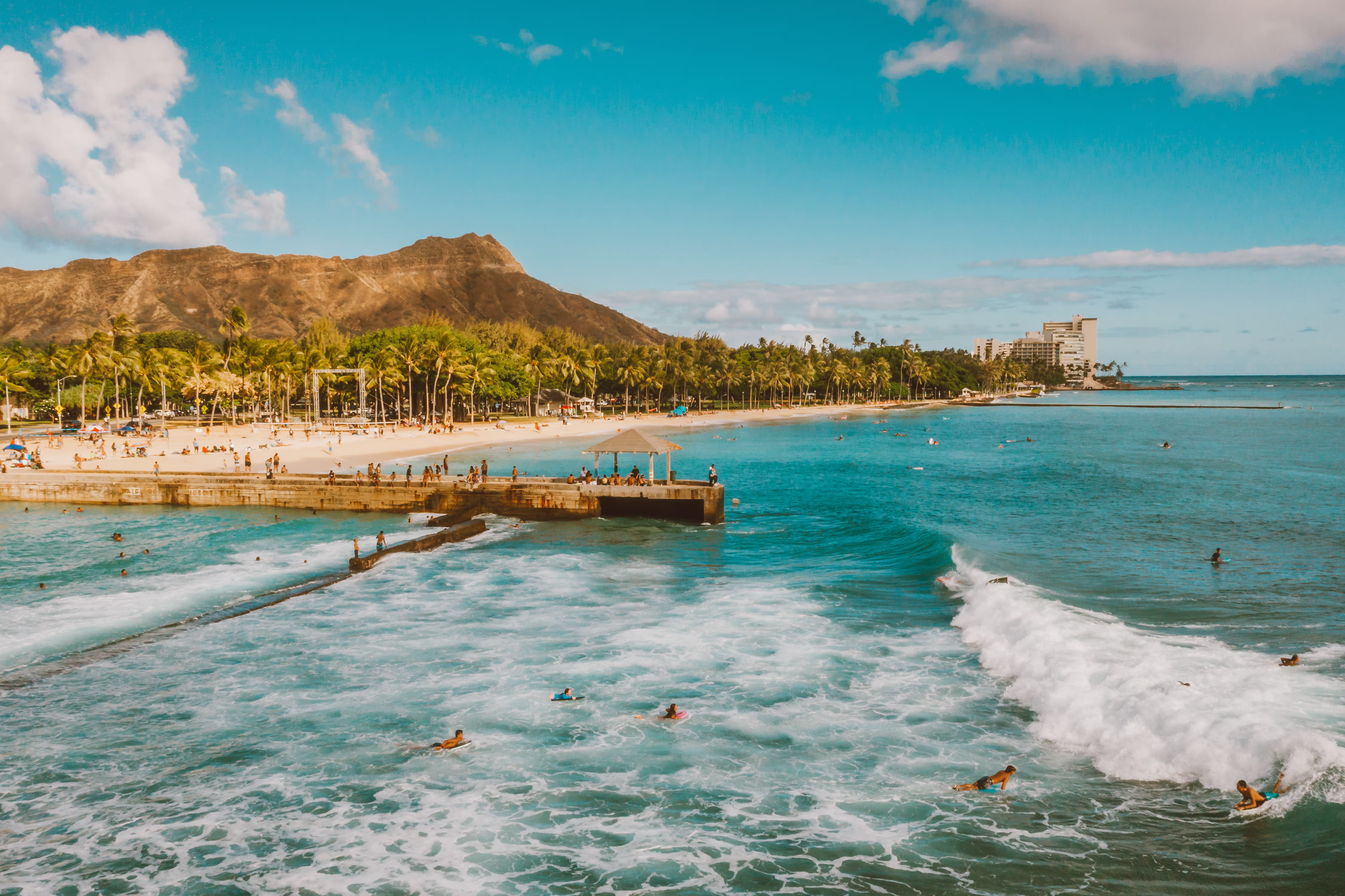 Honolulu beach