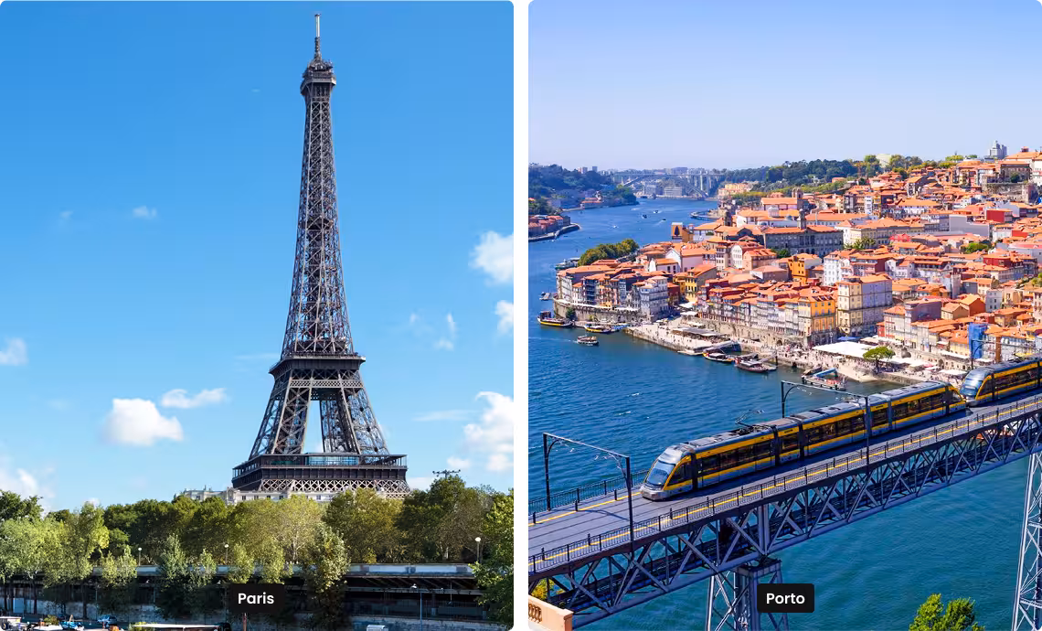 Paris vs Porto
