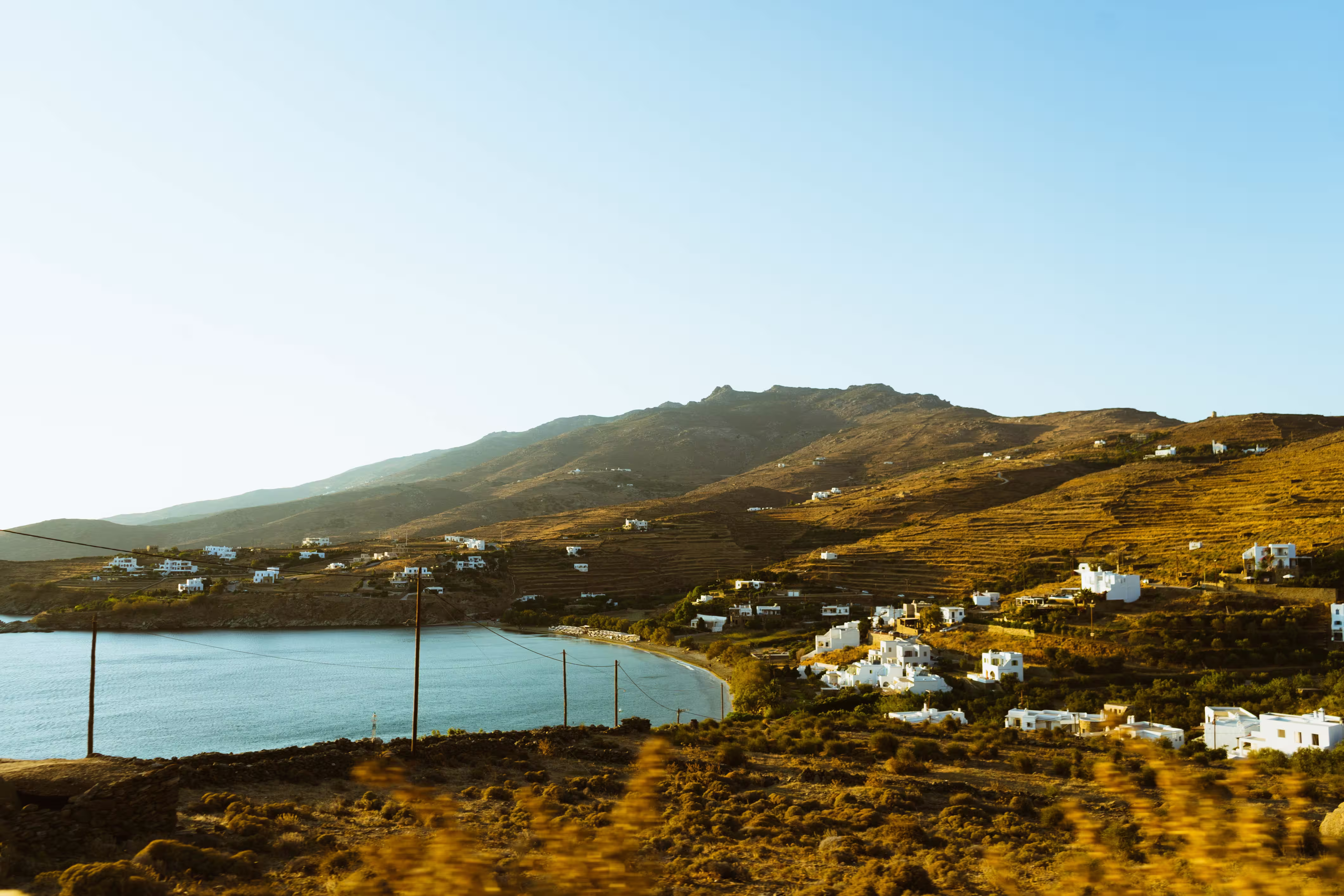 Cape Town landscape surrounded by hills