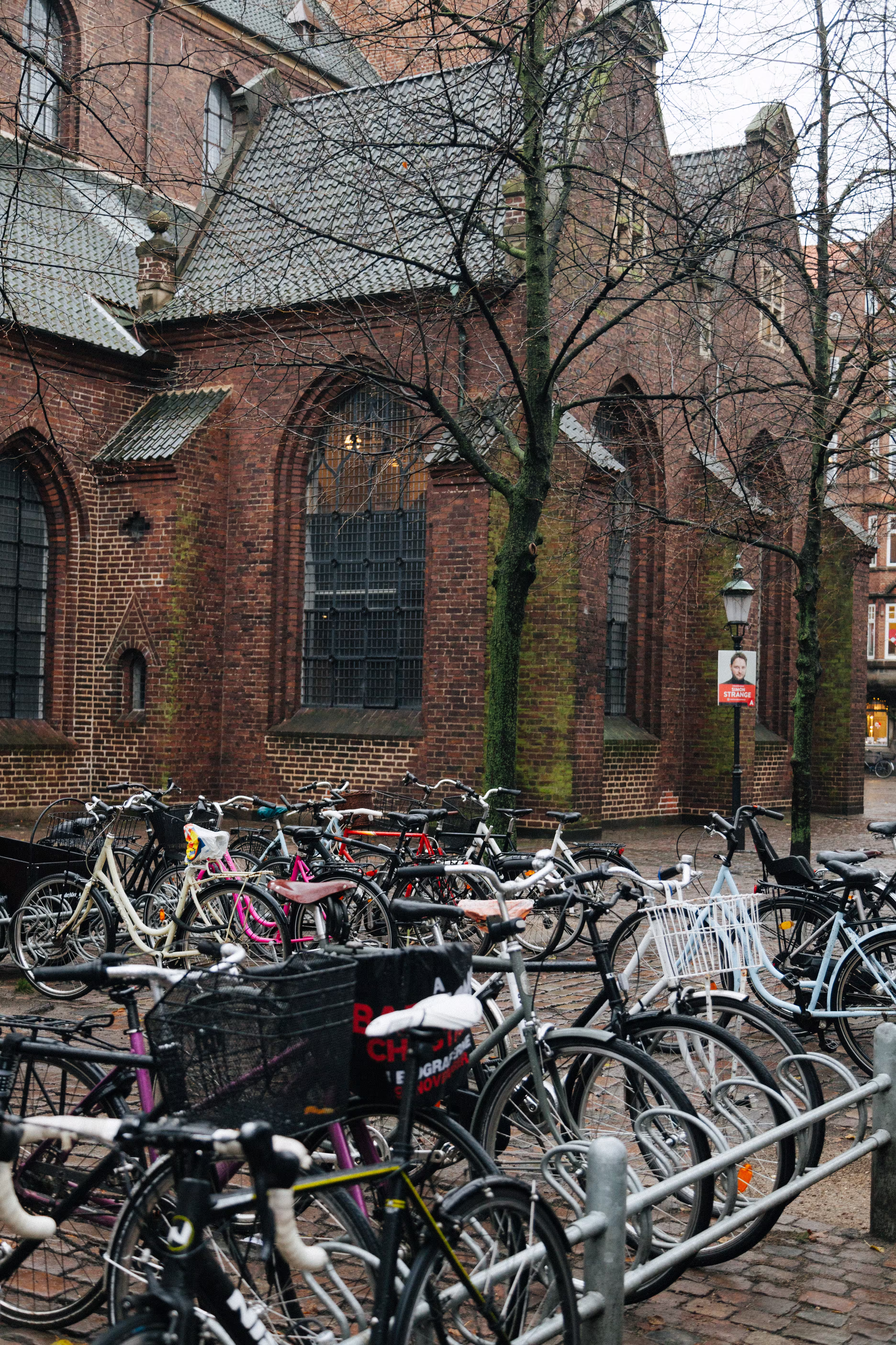 bicycle-parking-against-old-church