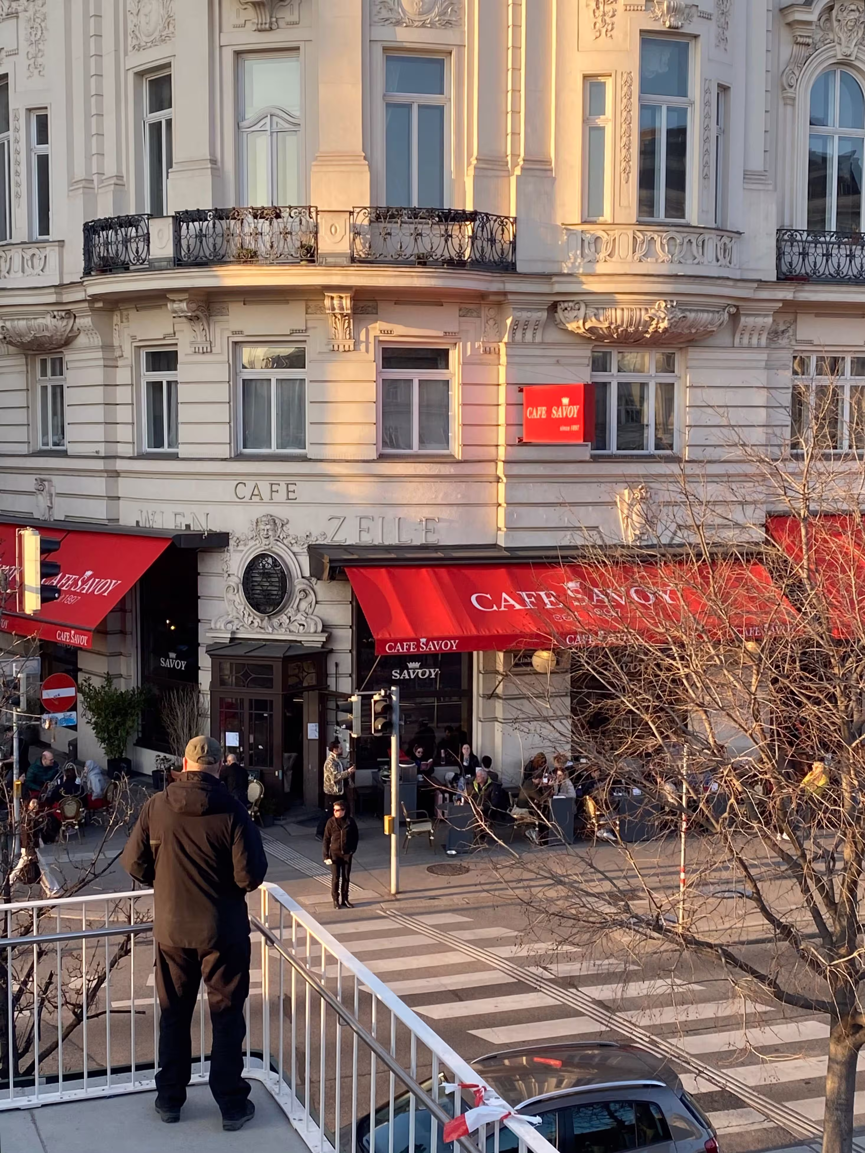 cafe savoy in vienna s historic district