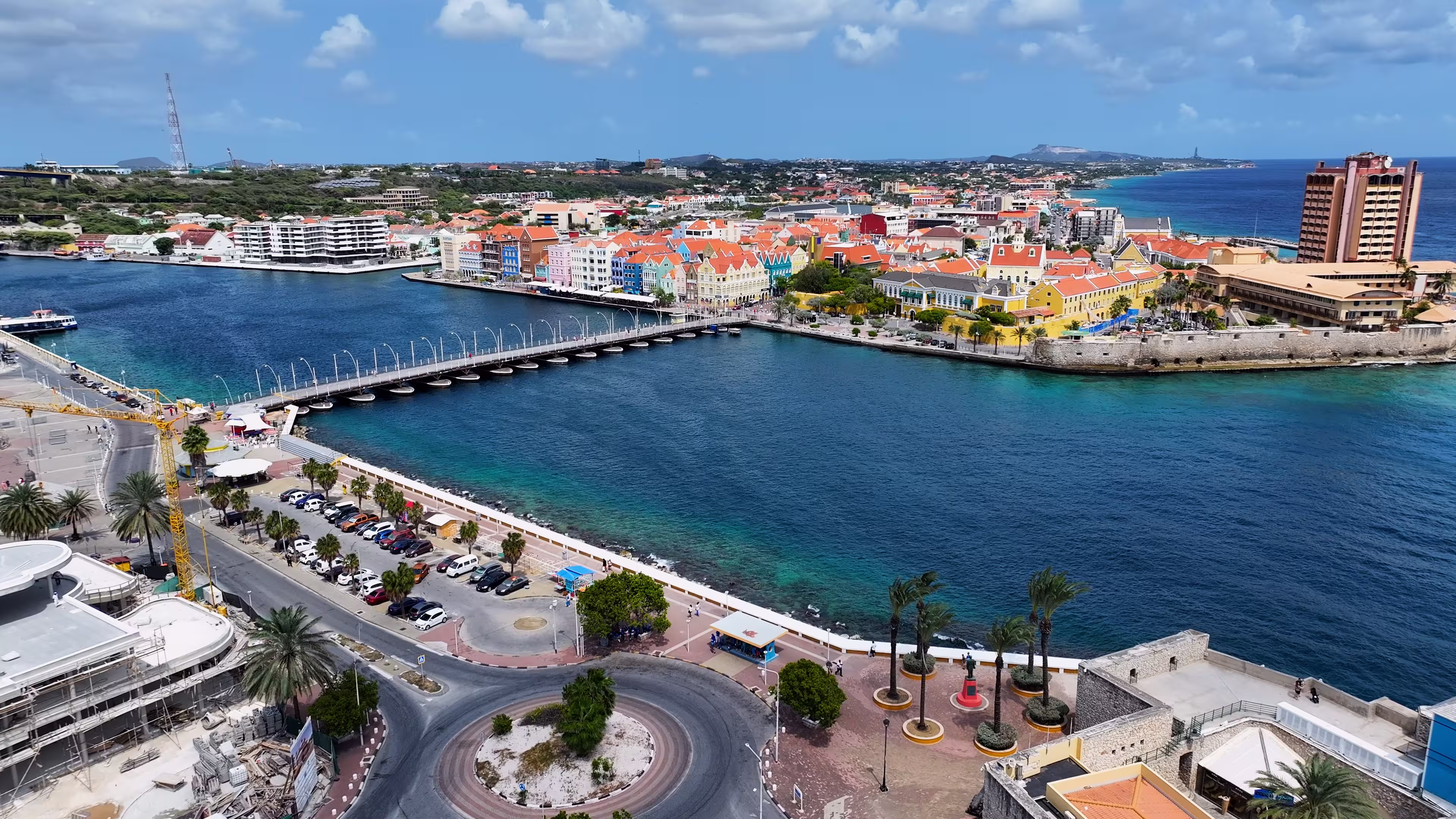 curacao skyline punda willemstad curacao