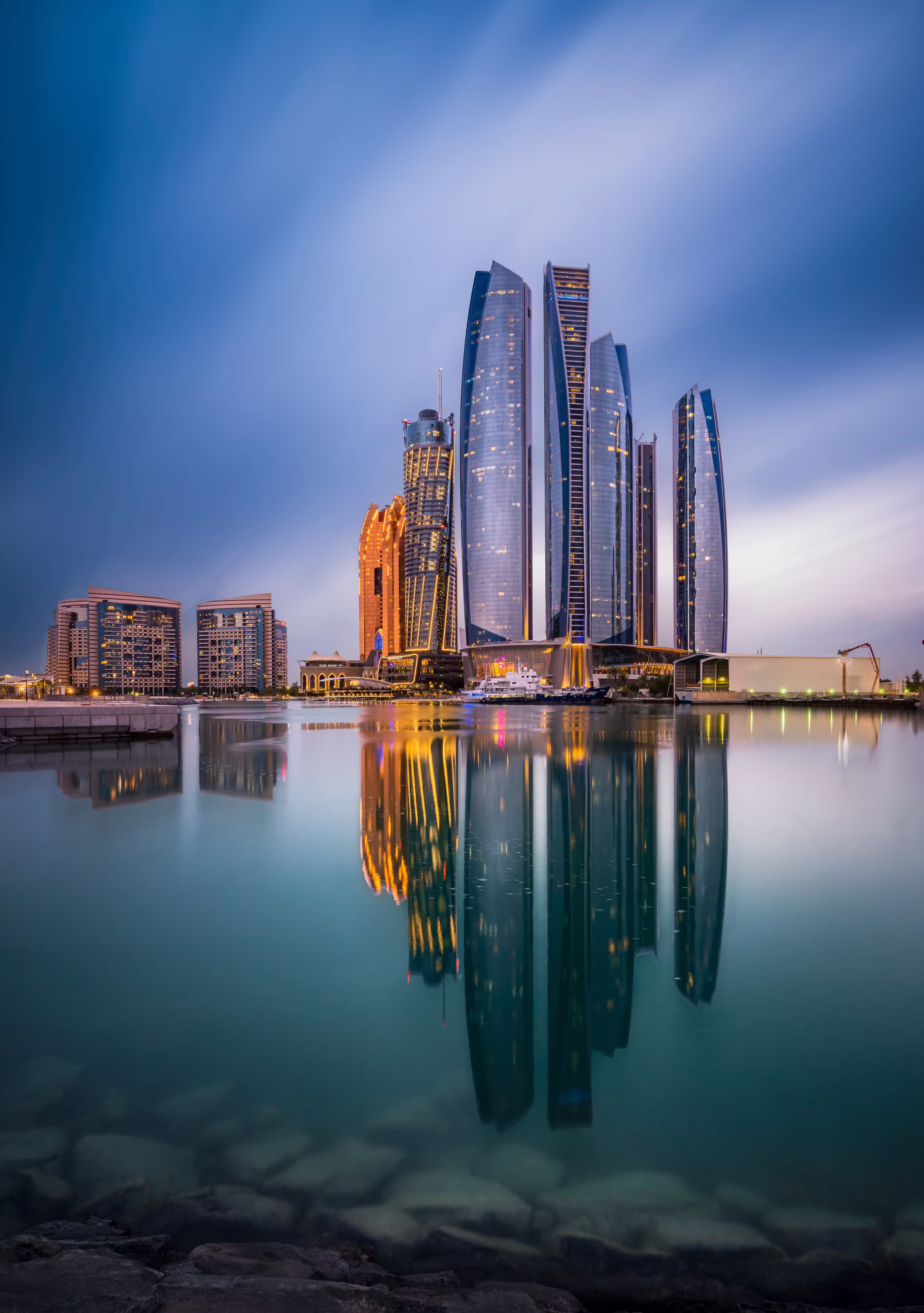 Dubai city center skyline