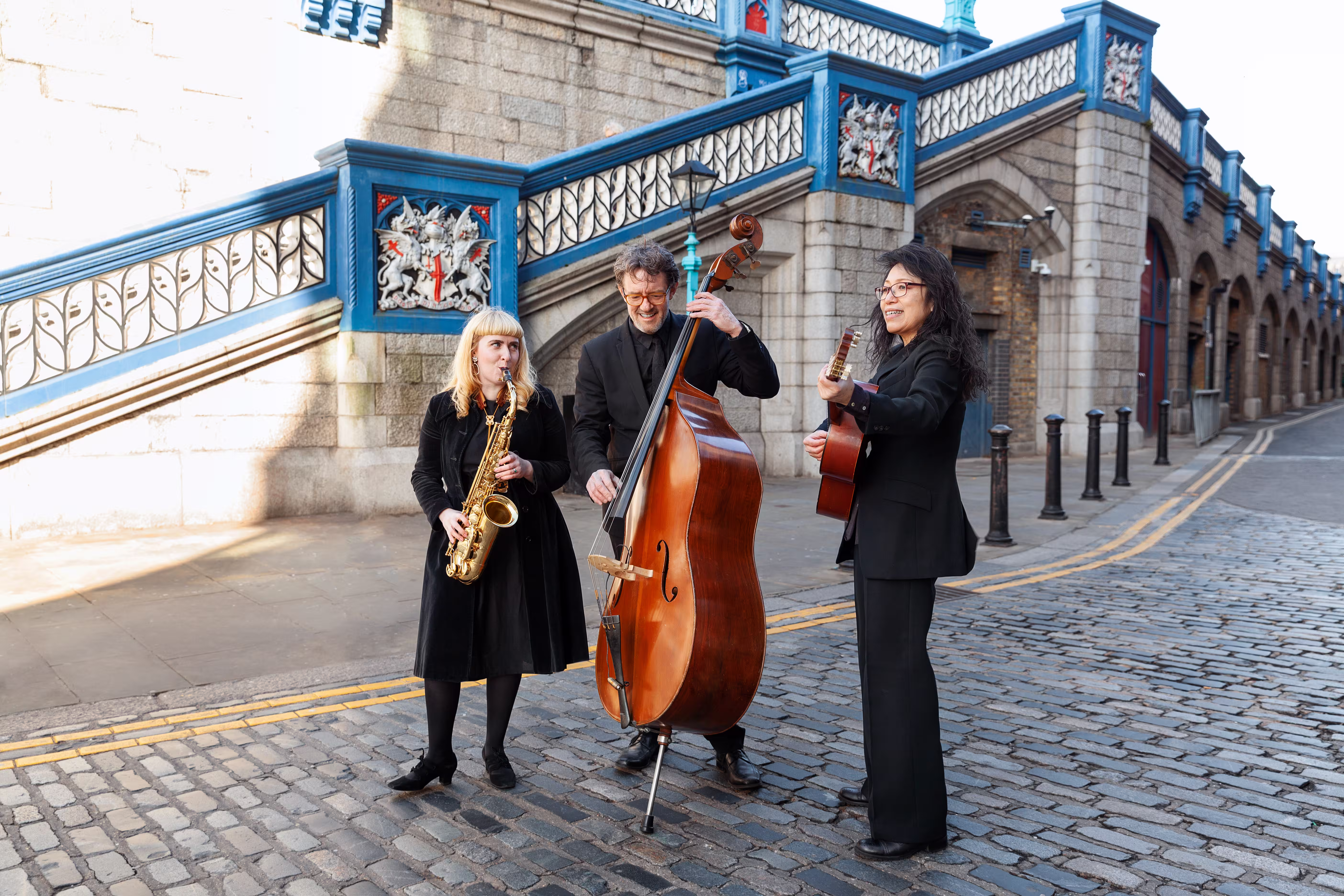 Artists making jazz music