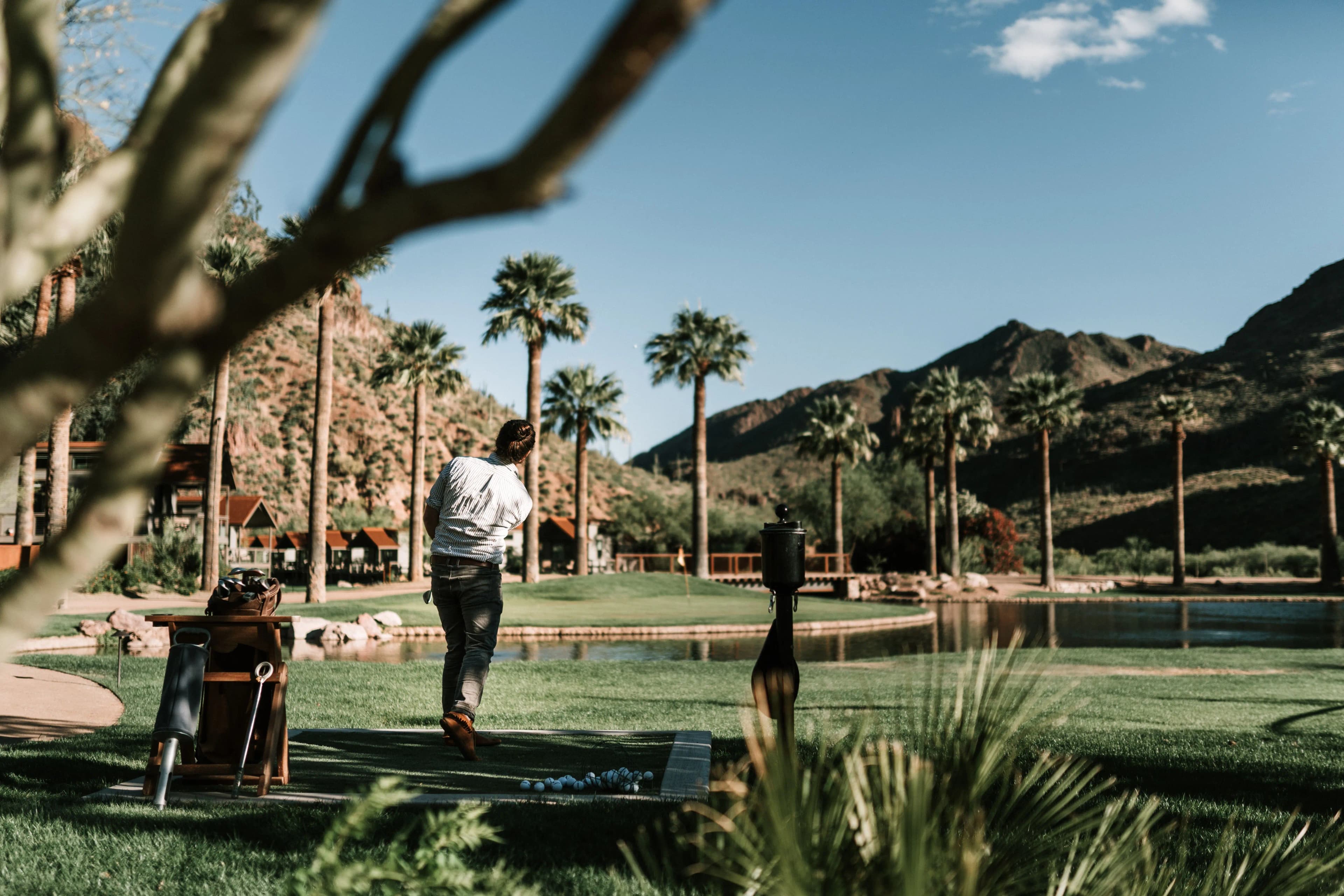 Golf course in Phoenix Scottsdale