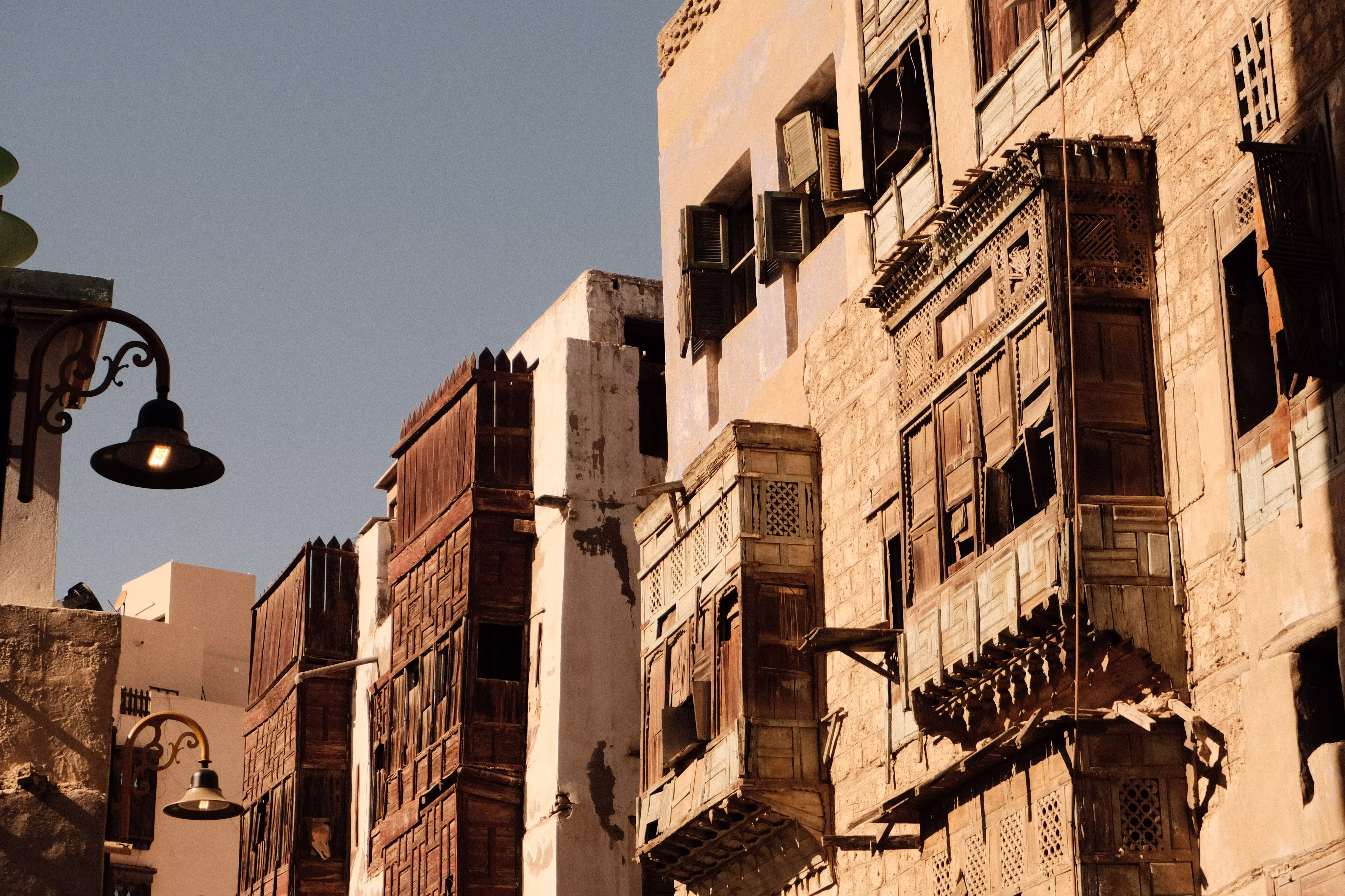Historic architecture in Al-Balad Jeddah