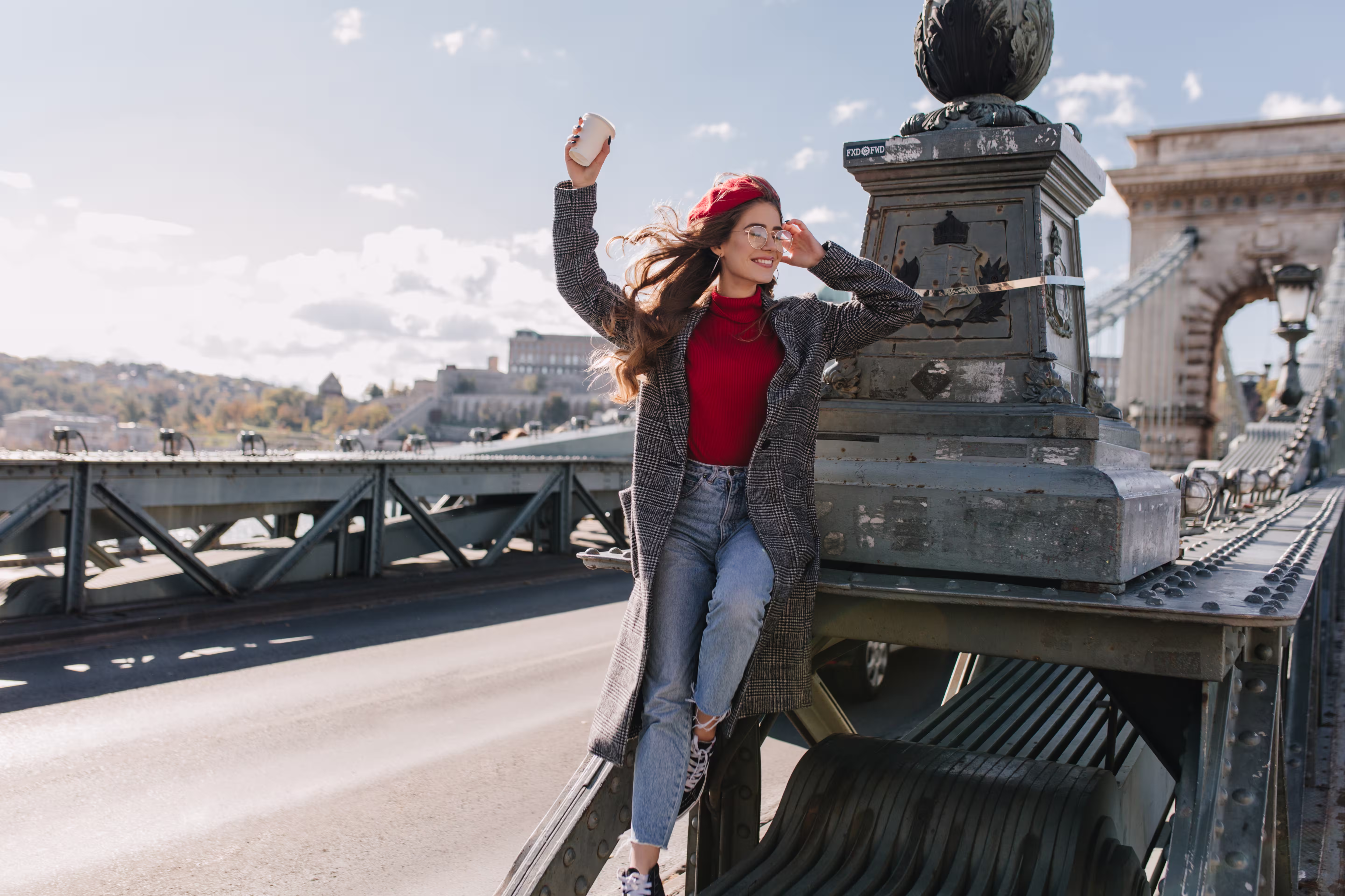 inspired-female-model-wears-vintage-jeans-relaxing