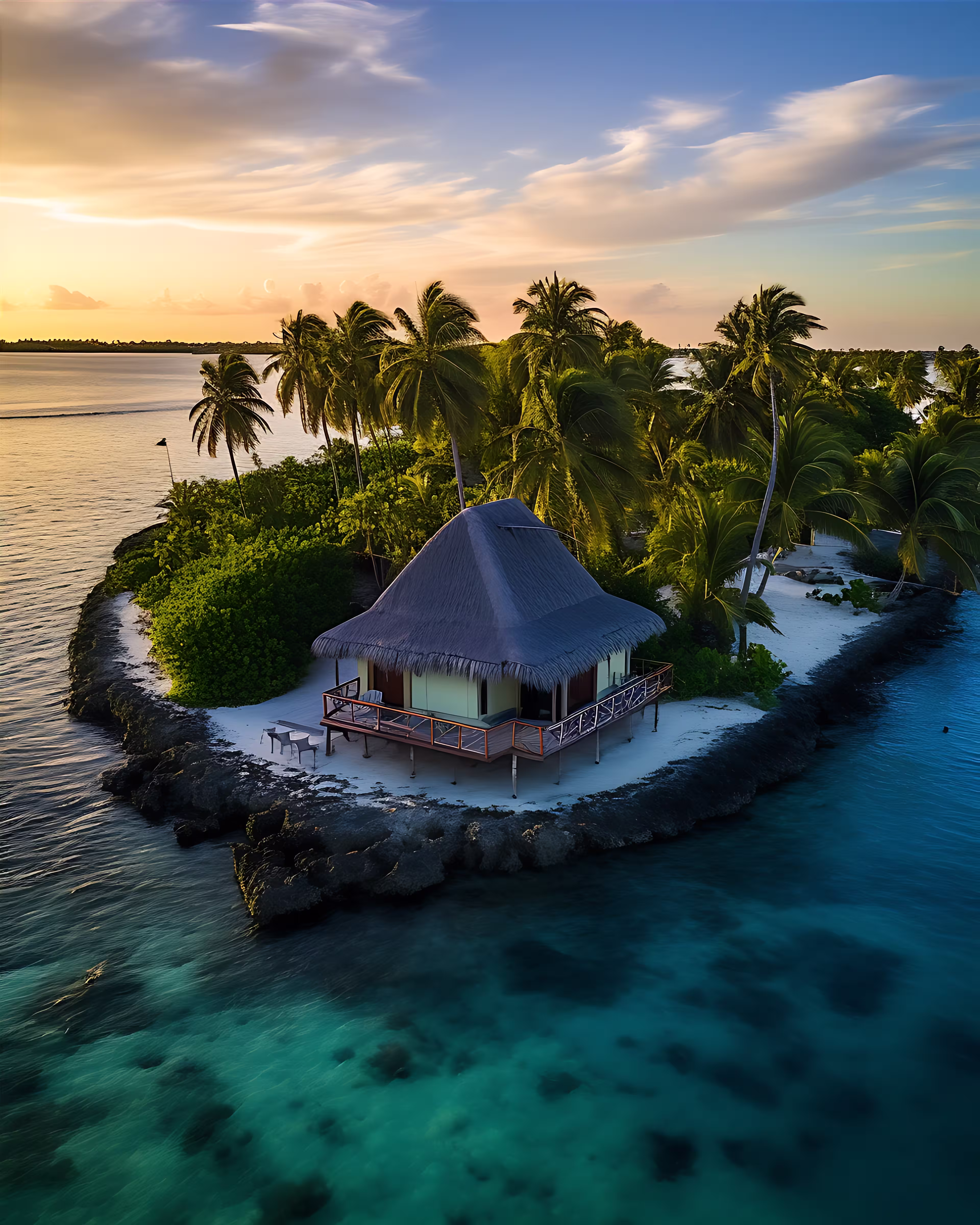 island beach hut paradise