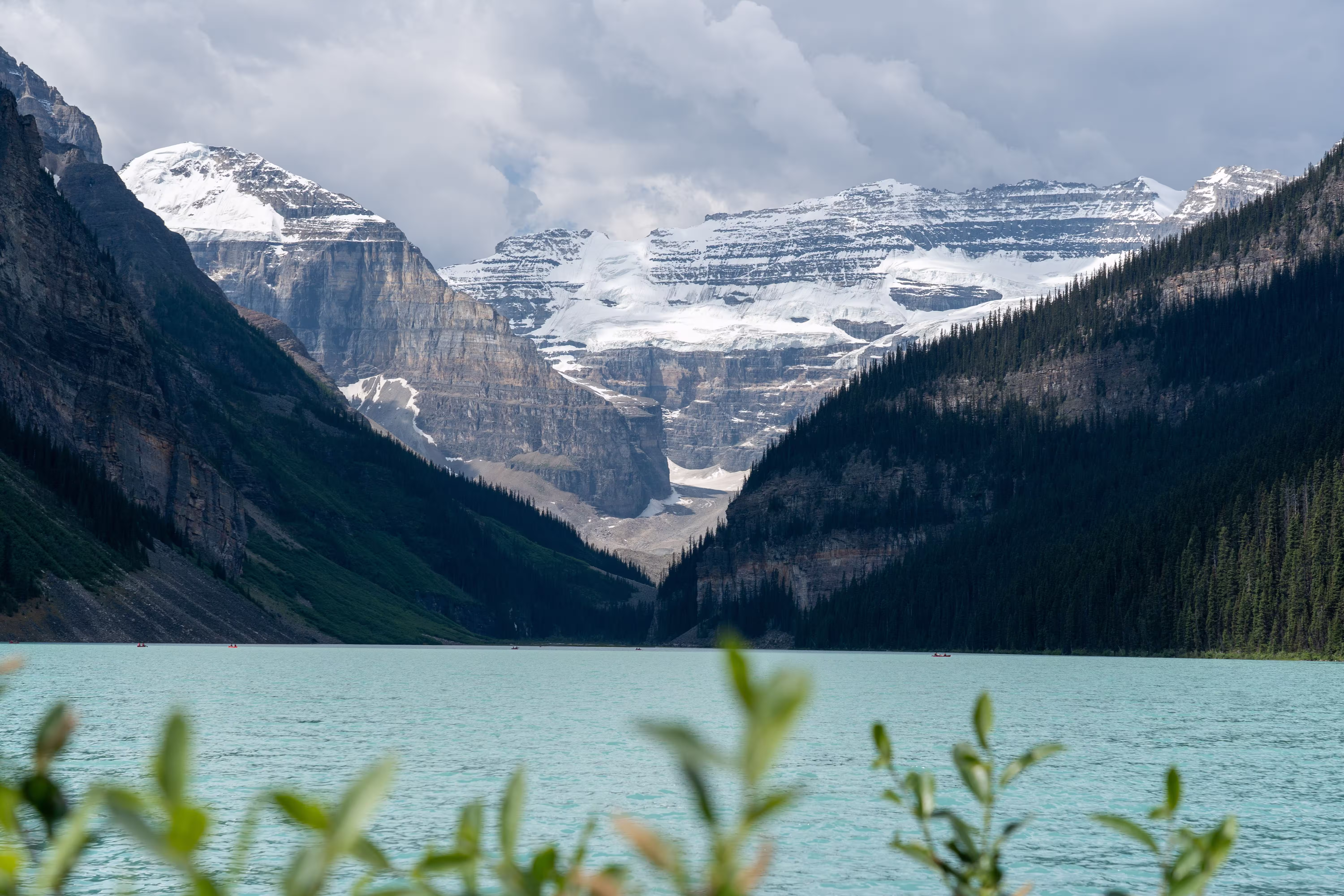 Scenic view of Lake Louise