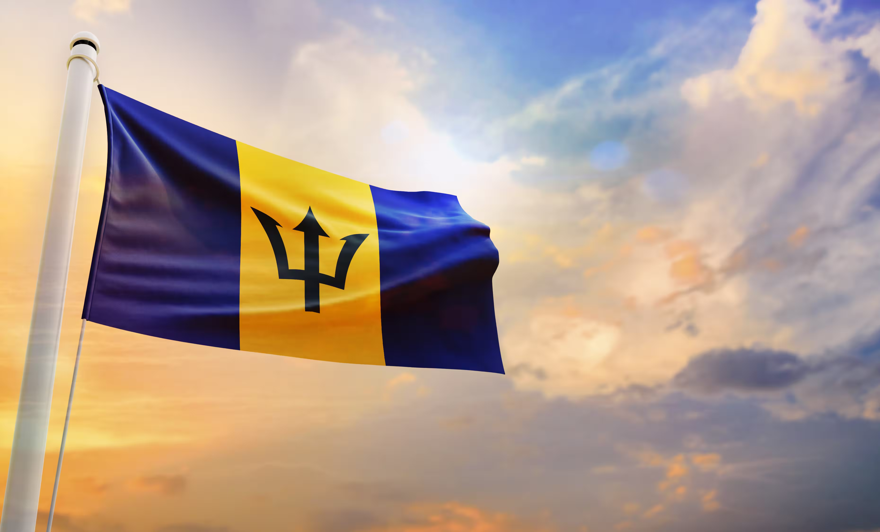 national-flag-barbados-isolated-3d-waving-flag