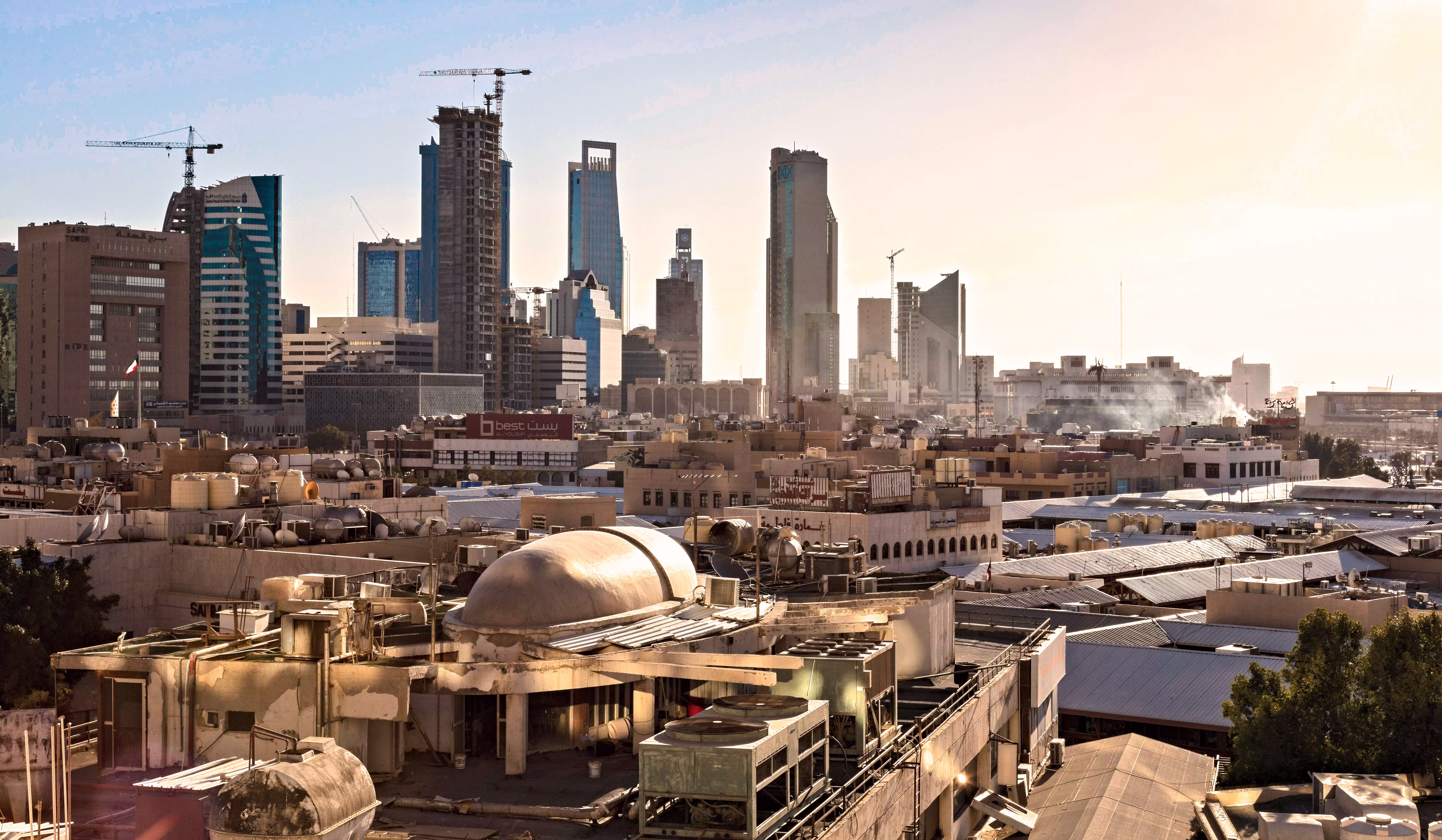 Riyadh cityscape with modern skyscrapers