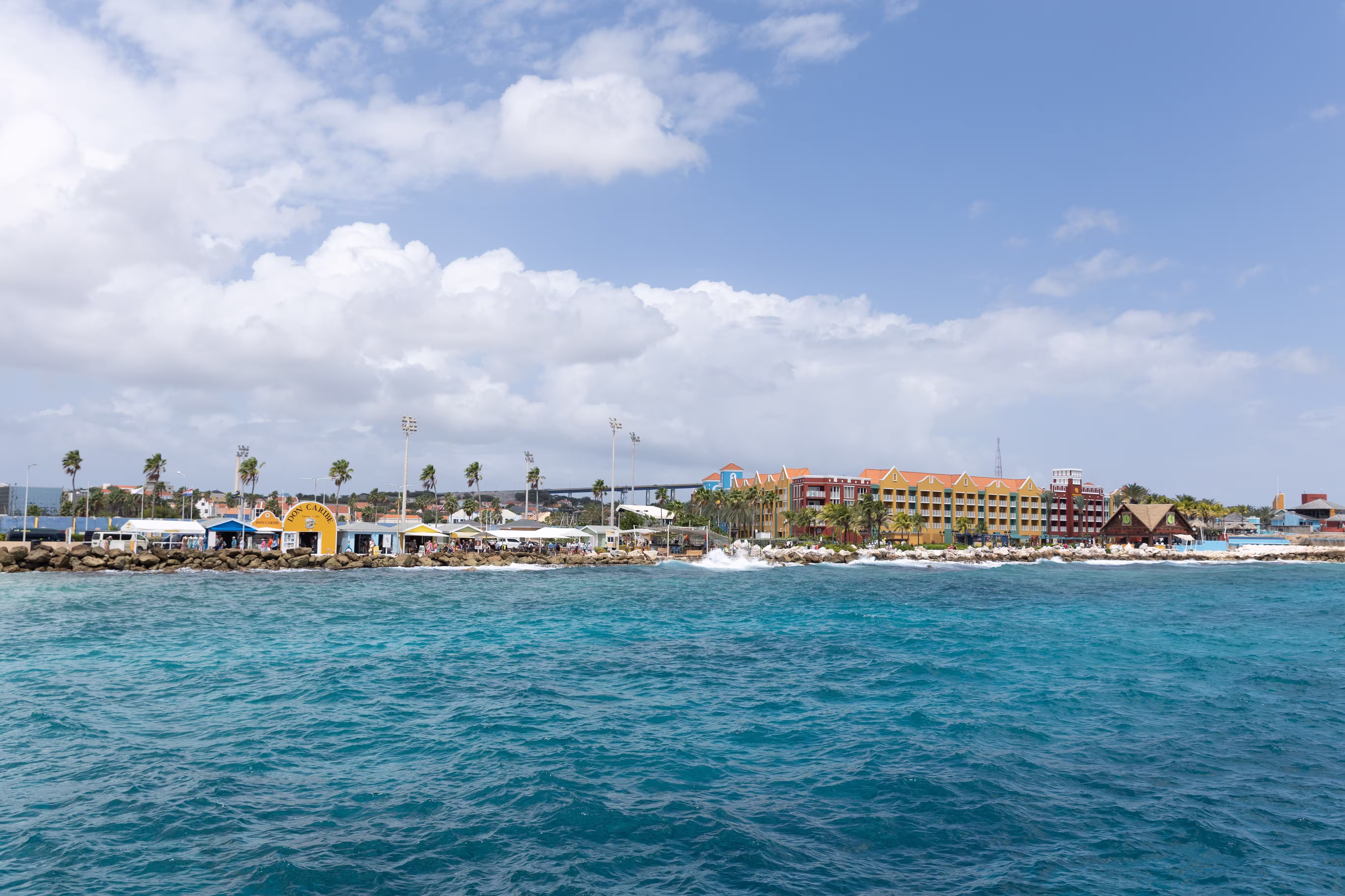 Seashore of a tropical resort