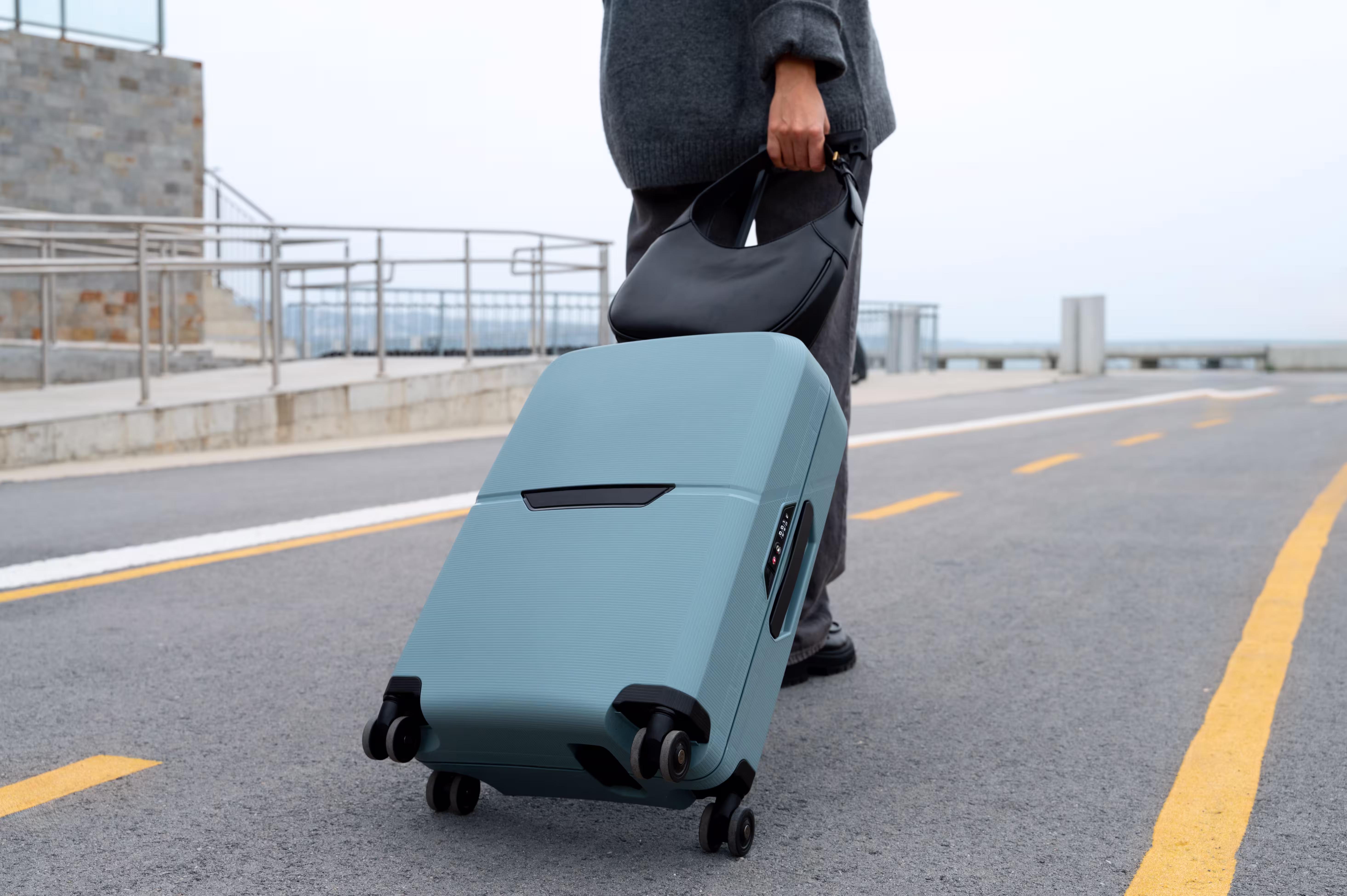 Rolling Carry-on suitcase