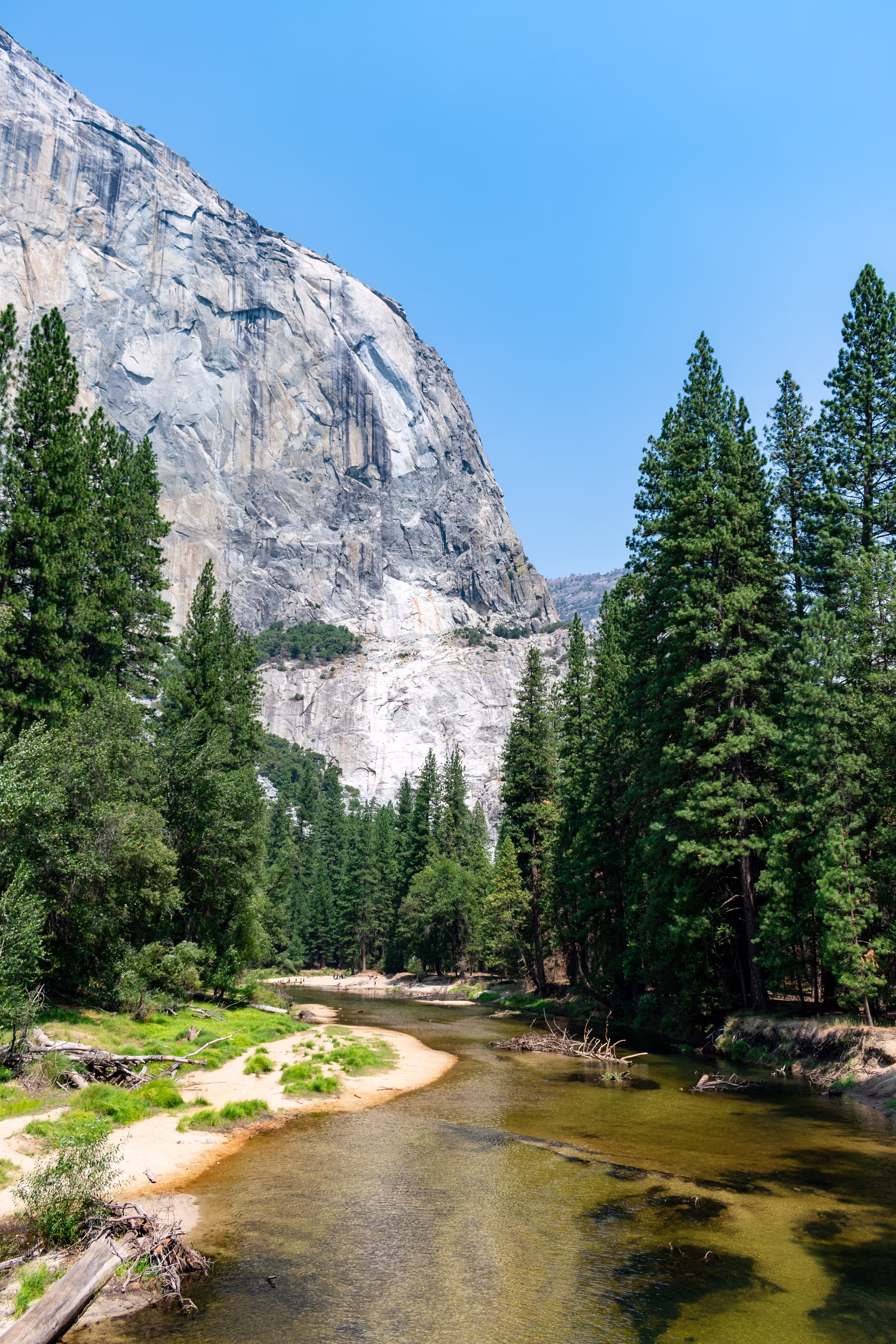 vertical-shot-narrow-stream-surrounded-by-rocky-hi