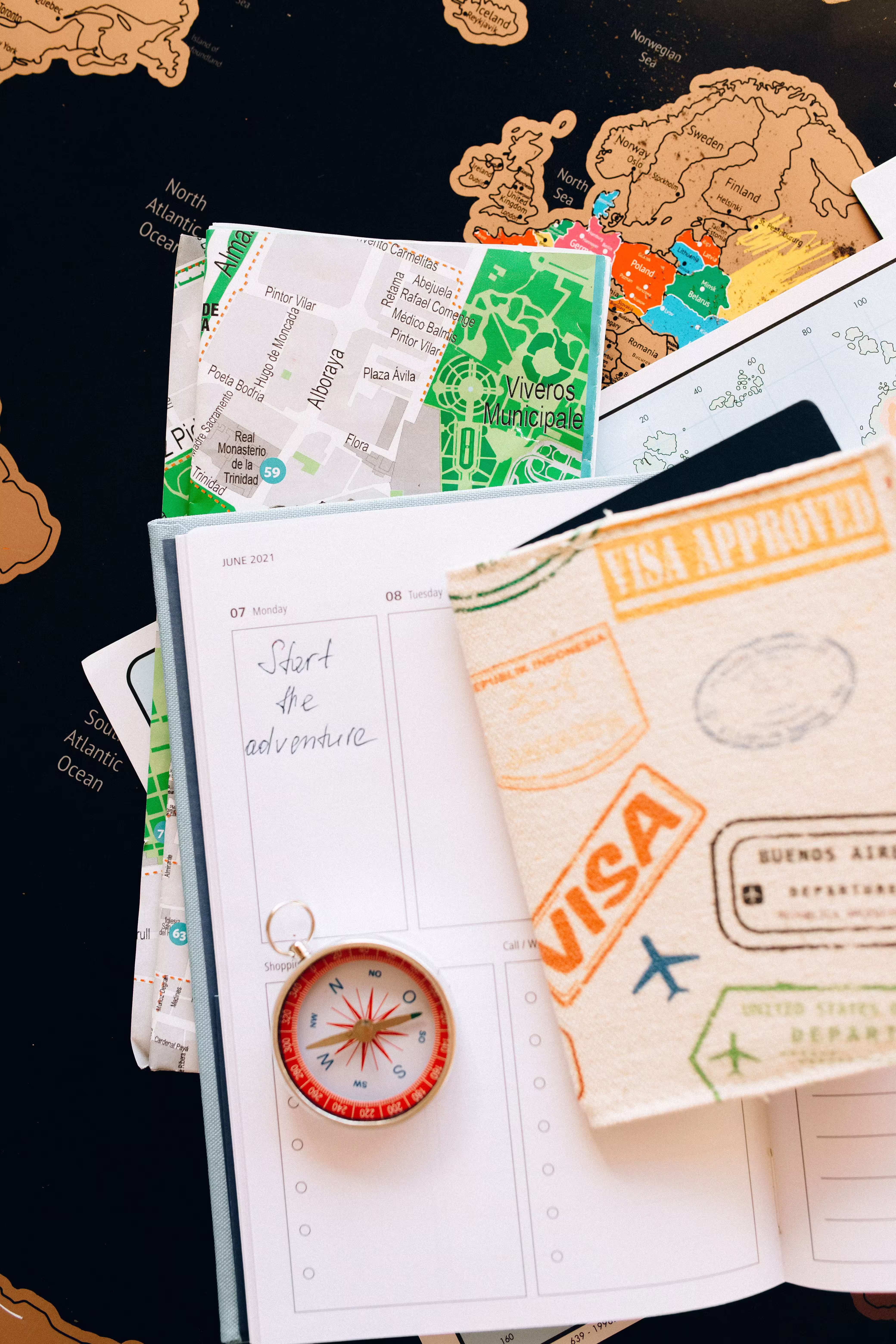 Visa and passport