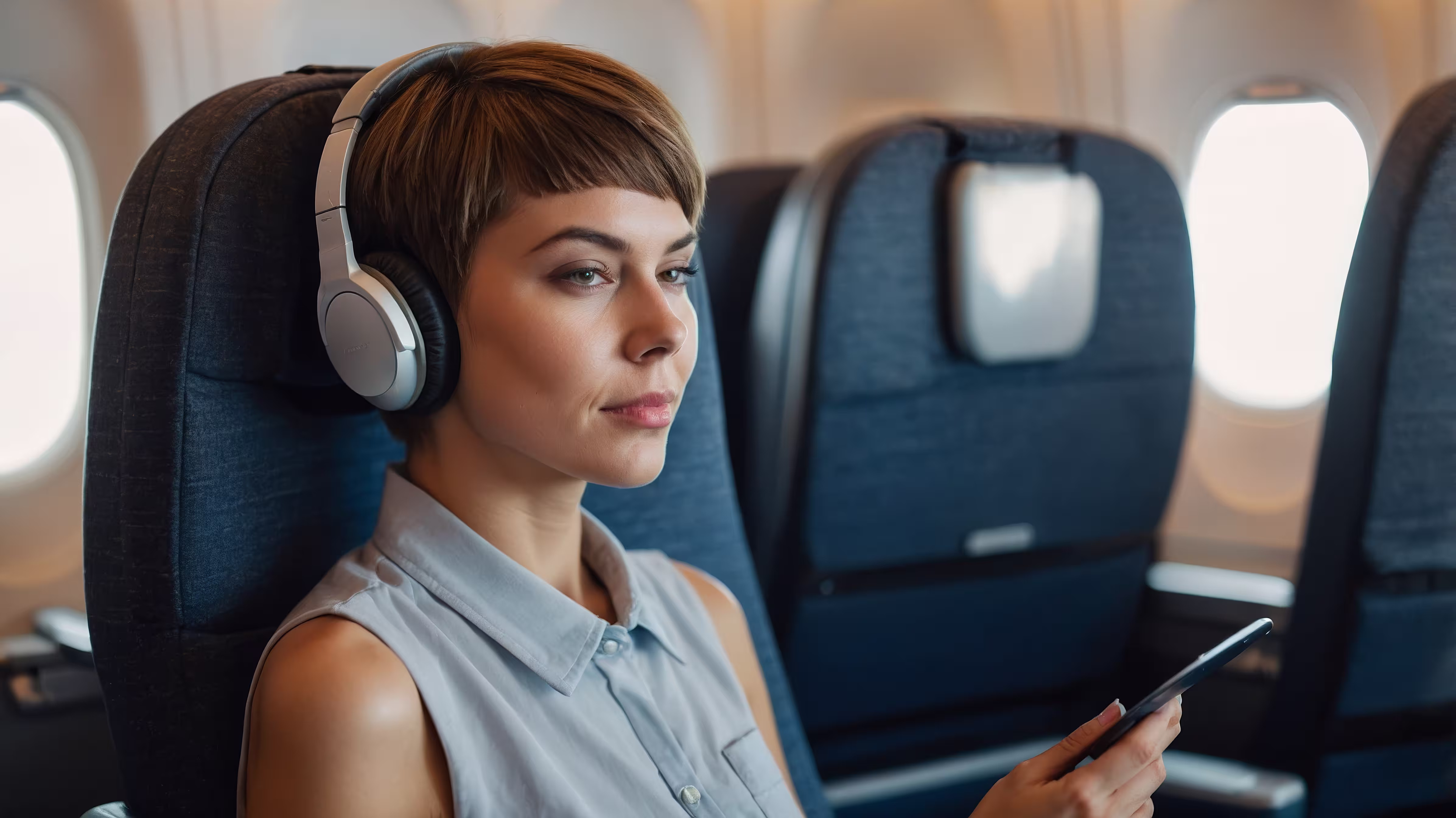 Headphones for Airplane