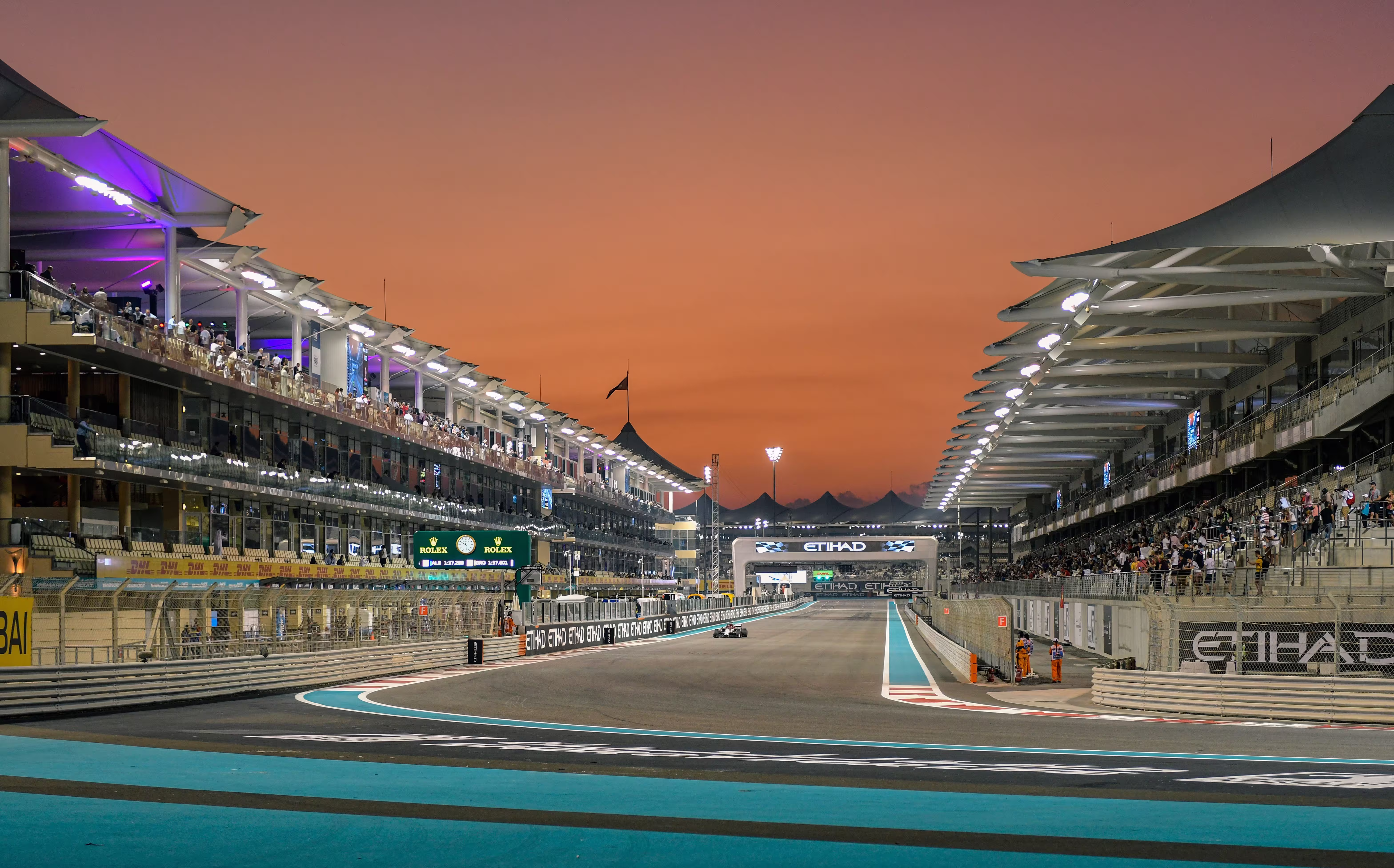 Yas Marina Circuit in Abu Dhabi